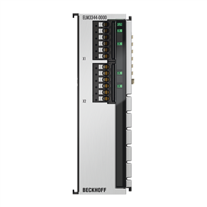 Beckhoff ELM3344-0000 EtherCAT Terminal, 4-channel analog input, temperature, thermocouple, 24 bit, high-precision, 1 ksps