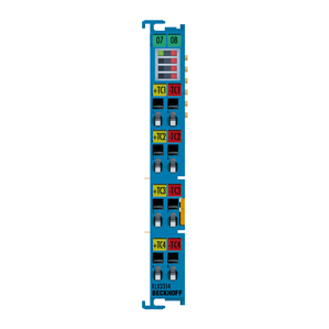 Beckhoff ELX3314 EtherCAT Terminal, 4-channel analog input, temperature, thermocouple, 16 bit, Ex i