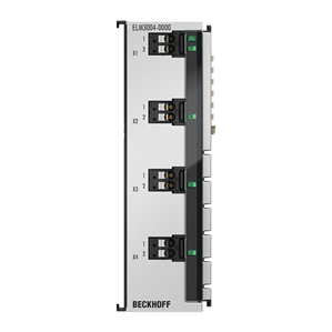 Beckhoff ELM3004-0000 EtherCAT Terminal, 4-channel analog input, voltage, ±30 V…±20 mV, 24 bit, 10 ksps Turkey