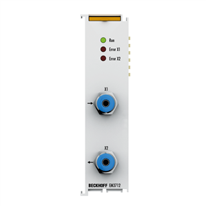 Beckhoff EM3712 EtherCAT Terminal, 2-channel analog input, relative pressure, ±1000 hPa (-1…+1 bar)