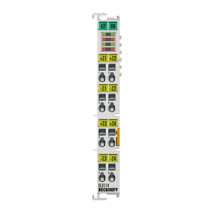 Beckhoff EL3114 EtherCAT Terminal, 4-channel analog input, current, 0…20 mA, 16 bit, differential