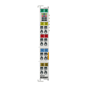 Beckhoff EL3152 EtherCAT Terminal, 2-channel analog input, current, 4…20 mA, 16 bit, single-ended