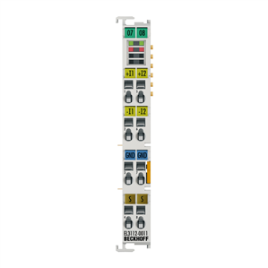 Beckhoff EL3112-0011 EtherCAT Terminal, 2-channel analog input, current, ±20 mA, 16 bit, differential
