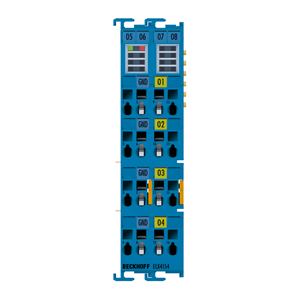 Beckhoff ELX4154 EtherCAT Terminal, 4-channel analog output, current, 0/4…20 mA, 16 bit, single-ended, Ex i