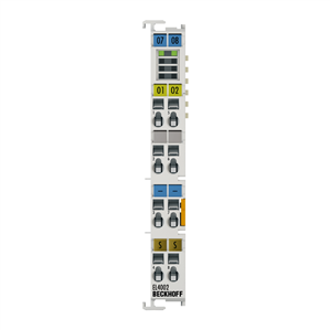 Beckhoff EL4002 EtherCAT Terminal, 2-channel analog output, voltage, 0…10 V, 12 bit