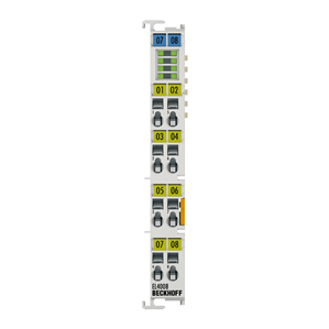 Beckhoff EL4008 EtherCAT Terminal, 8-channel analog output, voltage, 0…10 V, 12 bit