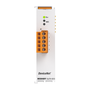 Beckhoff EL6754-0010 EtherCAT Terminal, 1-channel communication interface, DeviceNet, slaveNew Turkey