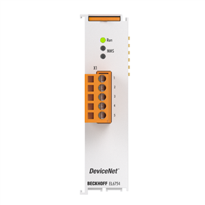 Beckhoff EL6754 EtherCAT Terminal, 1-channel communication interface, DeviceNet, masterNew Turkey