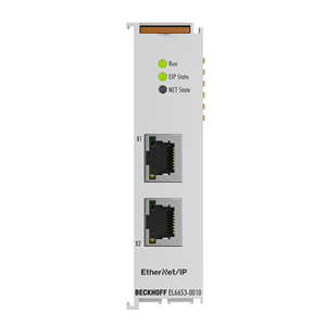 Beckhoff EL6653-0010 EtherCAT Terminal, 2-port communication interface, EtherNet/IP, adapter