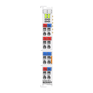 Beckhoff EL9562-0015 EtherCAT Terminal, power supply, 24 V DC, 2 x output 15 V DC, 03 A, electrically isolatedNew