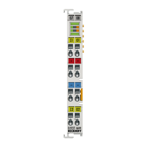 Beckhoff EL9227-6644 Overcurrent protection terminal, 24 V DC, 2-channel, 4 A/4 A, extended functionalities
