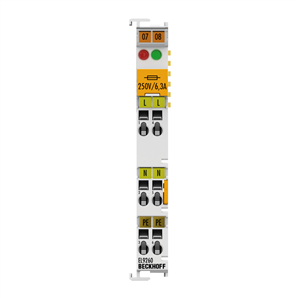 Beckhoff EL9260 Potential supply terminal, 120…230 V AC, with diagnostics and fuse