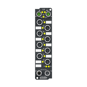 Beckhoff EP1819-0005 EtherCAT Box, 16-channel digital input, 24 V DC, 10 µs, M8, 4-pin