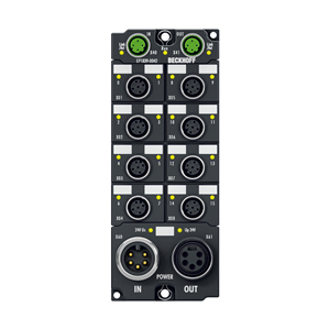 Beckhoff EP1839-0042 EtherCAT Box, 16-channel digital input, 24 V DC, M12, with diagnostics