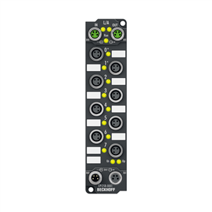 Beckhoff EP1258-0001 EtherCAT Box, 8-channel digital input, 24 V DC, 1 µs, M8, timestamp