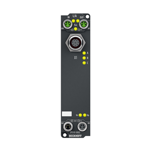Beckhoff EP5101-0002 EtherCAT Box, 1-channel encoder interface, incremental, 5 V DC (DIFF RS422, TTL), 1 MHz, M12