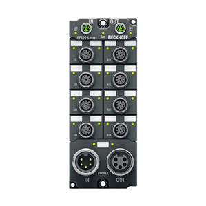 Beckhoff EP6228-3032 EtherCAT Box, 8-channel communication interface, IO-Link, master, Class B, M12