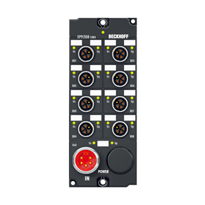 Beckhoff EP9208-1035 EtherCAT Box, 8-channel power distribution, passive, M12, L-coded