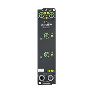 Beckhoff EP1122-0001 EtherCAT Box, 2-port junction, M8