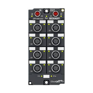 Beckhoff EPP1008-0022 EtherCAT P Box, 8-channel digital input, 24 V DC, 3 ms, M12