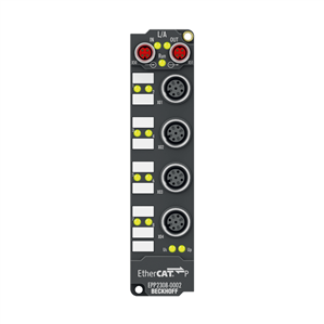 Beckhoff EPP2308-0002 EtherCAT P Box, 4-channel digital input + 4-channel digital output, 24 V DC, 3 ms, 05 A, M12
