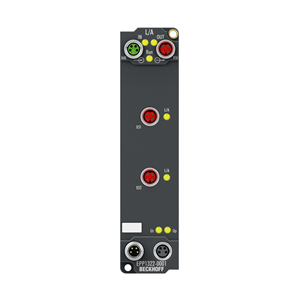 Beckhoff EPP1322-0001 EtherCAT P Box, 2-port EtherCAT-to-EtherCAT P feed-in