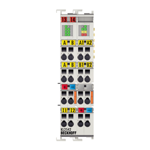 Beckhoff KL2542 Bus Terminal, 2-channel motion interface, DC motor, 48 V DC, 35 A