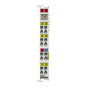 Beckhoff KL2692 Bus Terminal, 2-channel relay output, cycle monitoring, 30 V DC, 3 A