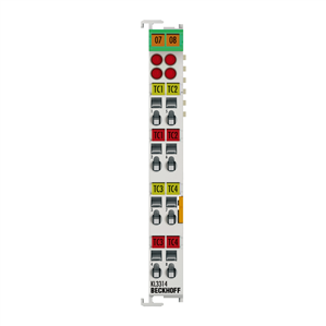 Beckhoff KL3314 Bus Terminal, 4-channel analog input, temperature, thermocouple, 16 bit
