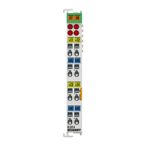 Beckhoff KL3054 Bus Terminal, 4-channel analog input, current, 4…20 mA, 12 bit, single-ended