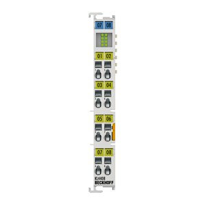 Beckhoff KL4408 Bus Terminal, 8-channel analog output, voltage, 0…10 V, 12 bit, single-ended