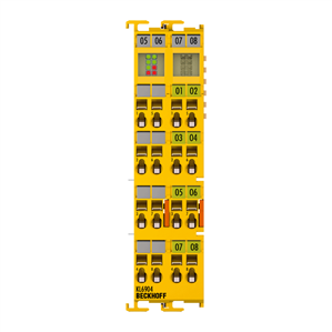 Beckhoff KL6904 Bus Terminal, communication interface + 4-port digital output, 24 V DC, 05 A, TwinSAFE Logic