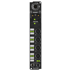 Beckhoff IP1002-B520 Fieldbus Box, 8-channel digital input, DeviceNet, 24 V DC, 3 ms, M12