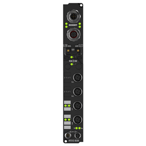 Beckhoff IP2512-B528 Fieldbus Box, 2-channel PWM output, DeviceNet, 24 V DC, 25 A, M12, integrated T-connector