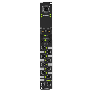 Beckhoff IL2301-B901 Coupler Box, 4-channel digital input + 4-channel digital output, Ethernet, 24 V DC, 3 ms, 05 A, M8 Turkey
