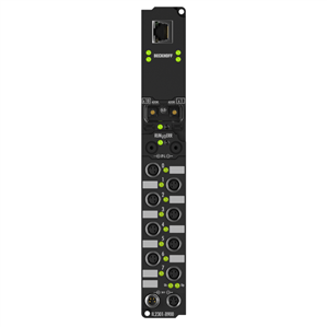 Beckhoff IL2301-B900 Coupler Box, 4-channel digital input + 4-channel digital output, Ethernet, 24 V DC, 3 ms, 05 A, M8 Turkey