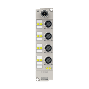 Beckhoff ERI2338-0002 IO-Link box, 8-channel digital combi, 24 V DC, 3 ms, 05 A, M12, zinc die-cast
