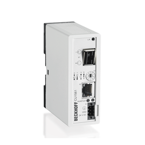 Beckhoff CU1561 Infrastructure, media converter, Ethernet/EtherCAT, 100 Mbit/s, 24 V DC, fiber optic POF Turkey