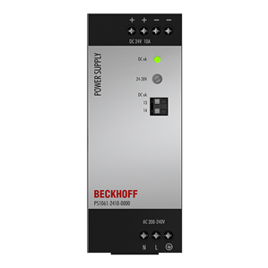Beckhoff PS1061-2410-0000 Power supply PS1000; output: 24 V DC, 10 A; input: AC 200…240 V, 1-phase