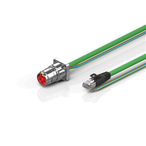 Beckhoff ZK7910-BL00-Axxx B17, ENP cable, PUR, 3 G 25 mm² + (1 x 4 x AWG22), drag chain suitable, key 3 (user-defined voltage)