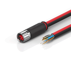 Beckhoff ZK7A14-3100-0xxx B23, ECP cable, PUR, 5 G 40 mm² + (1 x 4 x AWG22), drag chain suitable, key 3 (user-defined voltage)