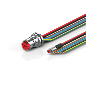 Beckhoff ZK7A14-CB00-0xxx B23, ECP cable, PUR, 5 G 40 mm² + (1 x 4 x AWG22), drag chain suitable, key 3 (user-defined voltage)