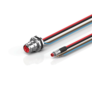 Beckhoff ZK7624-BT00-0xxx B17, ECP cable, PUR, 4 x 15 mm² + (1 x 4 x AWG22), drag chain suitable, key 2 (user-defined voltage)