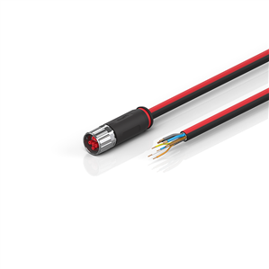 Beckhoff ZK7624-2500-0xxx B17, ECP cable, PUR, 4 x 15 mm² + (1 x 4 x AWG22), drag chain suitable, key 2