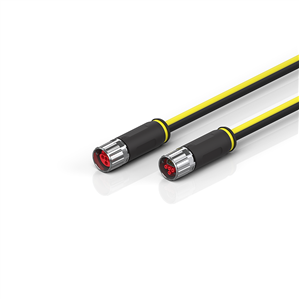 Beckhoff ZK7624-2425-Axxx B17, ENP cable, PUR, 4 x 15 mm² + (1 x 4 x AWG22), drag chain suitable, key 2 (user-defined voltage)