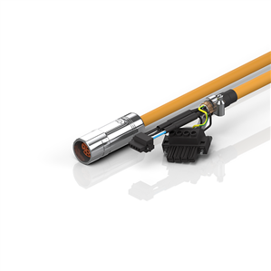 Beckhoff ZK4500-8064-xxxx Motor connection cable 25 mm² with M23 speedtec® plug, torsionable