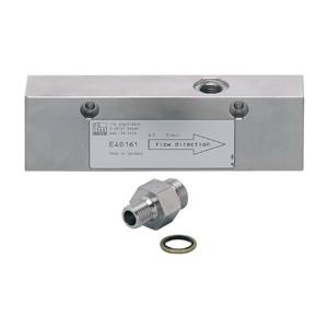 IFM ADAPTBLOCK D10 G1/4 Process adapter for small volumetric flow quantities Turkey