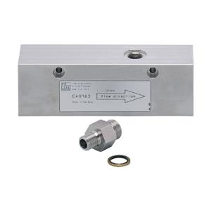 IFM ADAPTBLOCK D22 G3/4 Process adapter for small volumetric flow quantities Turkey