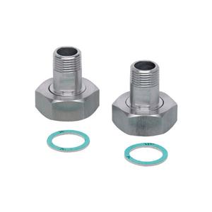 IFM ADAPTER G1-R1/2/V4A Mounting adapter for flow sensors