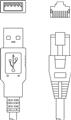 Leuze KSS HS-USB-4A-RJ41-AA-T1-020 Interconnection cable